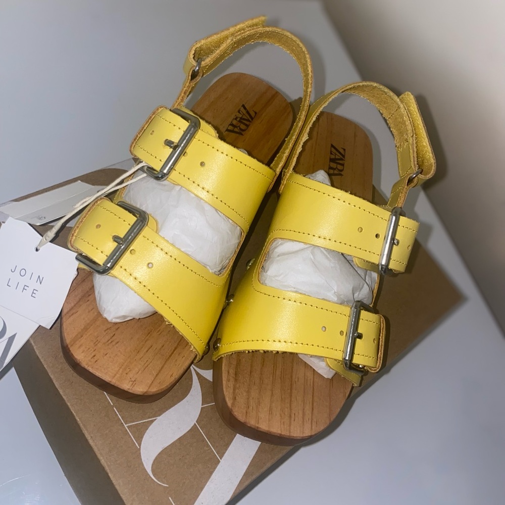 Kids Yellow Sandals